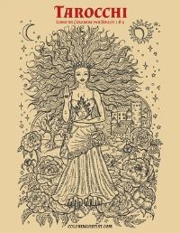 Book Cover for Tarocchi Libro Da Colorare Per Adulti 1 & 2 by Nick Snels