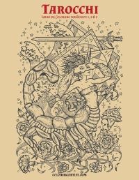 Book Cover for Tarocchi Libro Da Colorare Per Adulti 1, 2 & 3 by Nick Snels