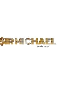 Book Cover for Gold Graphic Sir Michael Branded Blank Page Creative Note Journal by Sir Michael Huhn