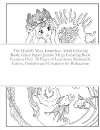 Book Cover for The World's Most Luxurious Adult Coloring Book by Beatrice Harrison