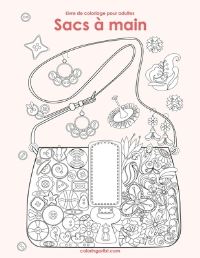 Book Cover for Livre De Coloriage Pour Adultes Sacs À Main 1 by Nick Snels
