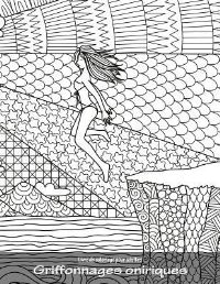 Book Cover for Livre De Coloriage Pour Adultes Griffonnages Oniriques 4 by Nick Snels