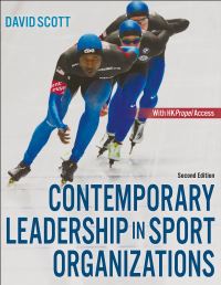 Book Cover for Contemporary Leadership in Sport Organizations by David Scott