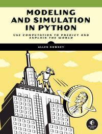 Book Cover for Modeling and Simulation in Python by Allen Downey