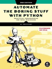 Book Cover for Automate the Boring Stuff With Python by Al Sweigart