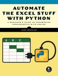 Book Cover for Automate the Excel Stuff With Python by John Wengler