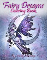 Book Cover for Fairy Dreams Coloring Book - By Molly Harrison by Molly Harrison