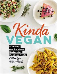 Book Cover for Kinda Vegan by Adams Media