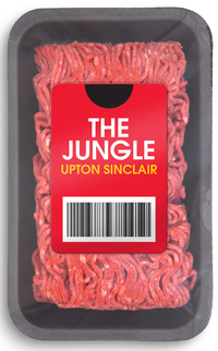 Book Cover for The Jungle by Upton Sinclair