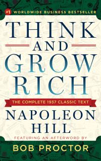 Book Cover for Think and Grow Rich by Napoleon Hill