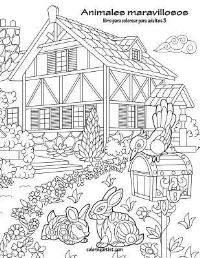 Book Cover for Animales Maravillosos Libro Para Colorear Para Adultos 3 by Nick Snels