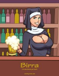 Book Cover for Birra Libro Da Colorare Per Adulti 1 by Nick Snels