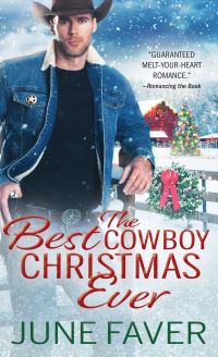 Book Cover for The Best Cowboy Christmas Ever by June Faver
