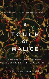 Book Cover for A Touch of Malice by Scarlett St Clair
