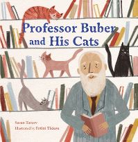 Book Cover for Professor Buber and His Cats by Susan Tarcov