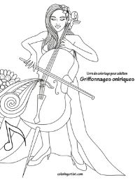 Book Cover for Livre De Coloriage Pour Adultes Griffonnages Oniriques 6 by Nick Snels