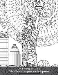 Book Cover for Livre De Coloriage Pour Adultes Griffonnages Oniriques 4, 5 & 6 by Nick Snels