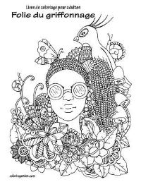 Book Cover for Livre De Coloriage Pour Adultes Folie Du Griffonnage 3 by Nick Snels