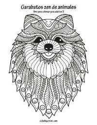 Book Cover for Garabatos Zen De Animales Libro Para Colorear Para Adultos 3 by Nick Snels