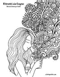 Book Cover for Ritratti Da Sogno Libro Da Colorare Per Adulti 1 by Nick Snels