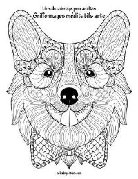 Book Cover for Livre De Coloriage Pour Adultes Griffonnages Méditatifs Arte 1 by Nick Snels