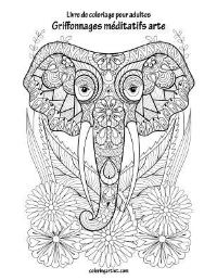 Book Cover for Livre De Coloriage Pour Adultes Griffonnages Méditatifs Arte 1 & 2 by Nick Snels