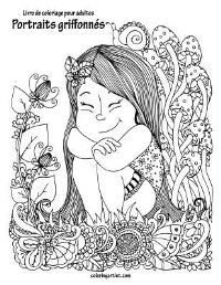 Book Cover for Livre De Coloriage Pour Adultes Portraits Griffonnés 1 by Nick Snels