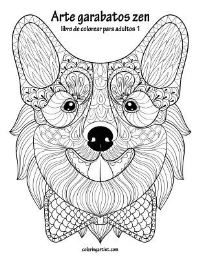 Book Cover for Arte Garabatos Zen Libro Para Colorear Para Adultos 1 by Nick Snels