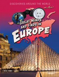 Book Cover for Great Minds and Finds in Europe by Mike Downs