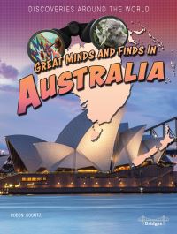 Book Cover for Great Minds and Finds in Australia by Robin Koontz