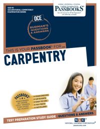 Book Cover for Carpentry (OCE-10) by National Learning Corporation