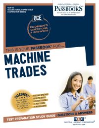 Book Cover for Machine Trades (OCE-22) by National Learning Corporation