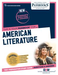 Book Cover for American Literature (Q-6) by National Learning Corporation