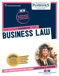 Book Cover for Business Law (Q-18) by National Learning Corporation