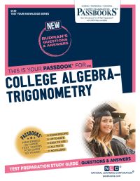 Book Cover for College Algebra-Trigonometry (Q-29) by National Learning Corporation