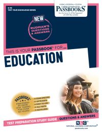 Book Cover for Education (Q-48) by National Learning Corporation