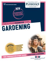 Book Cover for Gardening (Q-60) by National Learning Corporation