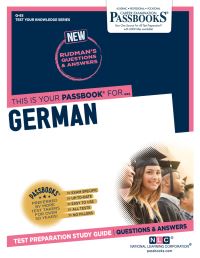 Book Cover for German (Q-65) by National Learning Corporation