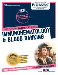 Book Cover for Immunohematology & Blood Banking (Q-72) by National Learning Corporation