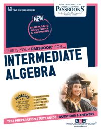 Book Cover for Intermediate Algebra (Q-74) by National Learning Corporation