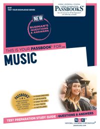 Book Cover for Music (Q-87) by National Learning Corporation