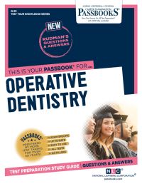 Book Cover for Operative Dentistry (Q-89) by National Learning Corporation