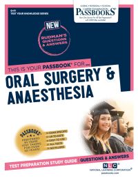 Book Cover for Oral Surgery & Anaesthesia (Q-91) by National Learning Corporation