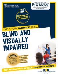 Book Cover for Blind and Visually Impaired (CST-3) by National Learning Corporation