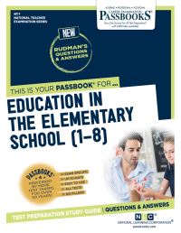 Book Cover for Education In The Elementary School (1-8) (NT-1) by National Learning Corporation