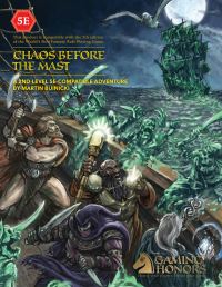 Book Cover for Chaos Before the Mast (5E) by Martin Buinicki