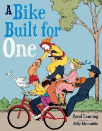 Book Cover for A Bike Built for One by Carol Lanning