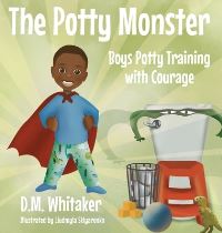 Book Cover for The Potty Monster by D M Whitaker