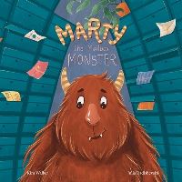 Book Cover for Marty the Mailbox Monster by Kim Walker