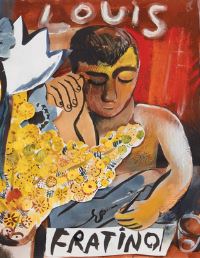 Book Cover for Louis Fratino by Louis Fratino, Louis Fratino, Jordan Weitzman, Virginia Anderson, Carroll Dunham, Louis Fratino